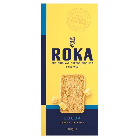 Roka Cheese Crispies Gouda 100g