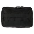 thumbnail image 4 of OFFIGAM Black Nylon Waist Pack for Men and Women, Outdoor Sports Running Hiking Travel Belt Bag with Design, 4 of 8
