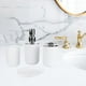 thumbnail image 2 of Set de regalo Set de accesorios Piezas Dispensador Conjunto Cepillo de dientes Loción Set de baño blanco, 2 of 9