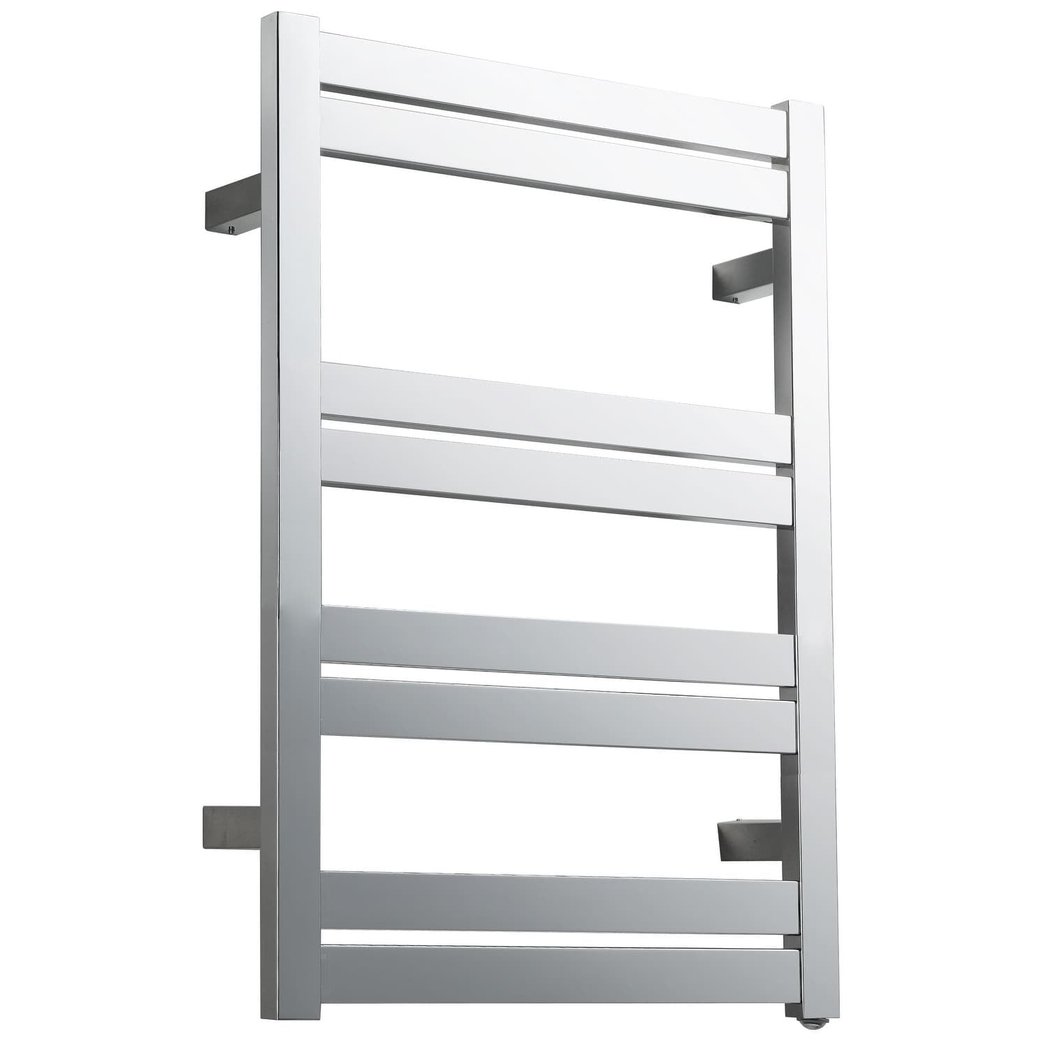 ANZZI Tahitian 8Bar Stainless Steel Wall Mounted Towel Warmer in