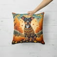 thumbnail image 4 of Carolines Treasures DAC1059PW1818 18 x 18 in. Unisex Miniature Pinscher Fall Fabric Decorative Pillow, 4 of 5