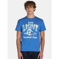 thumbnail image 4 of Bud Light Men's and Big Men’s Football Club Vintage Style Graphic Tee Shirt, Sizes S-3XL, 4 of 5