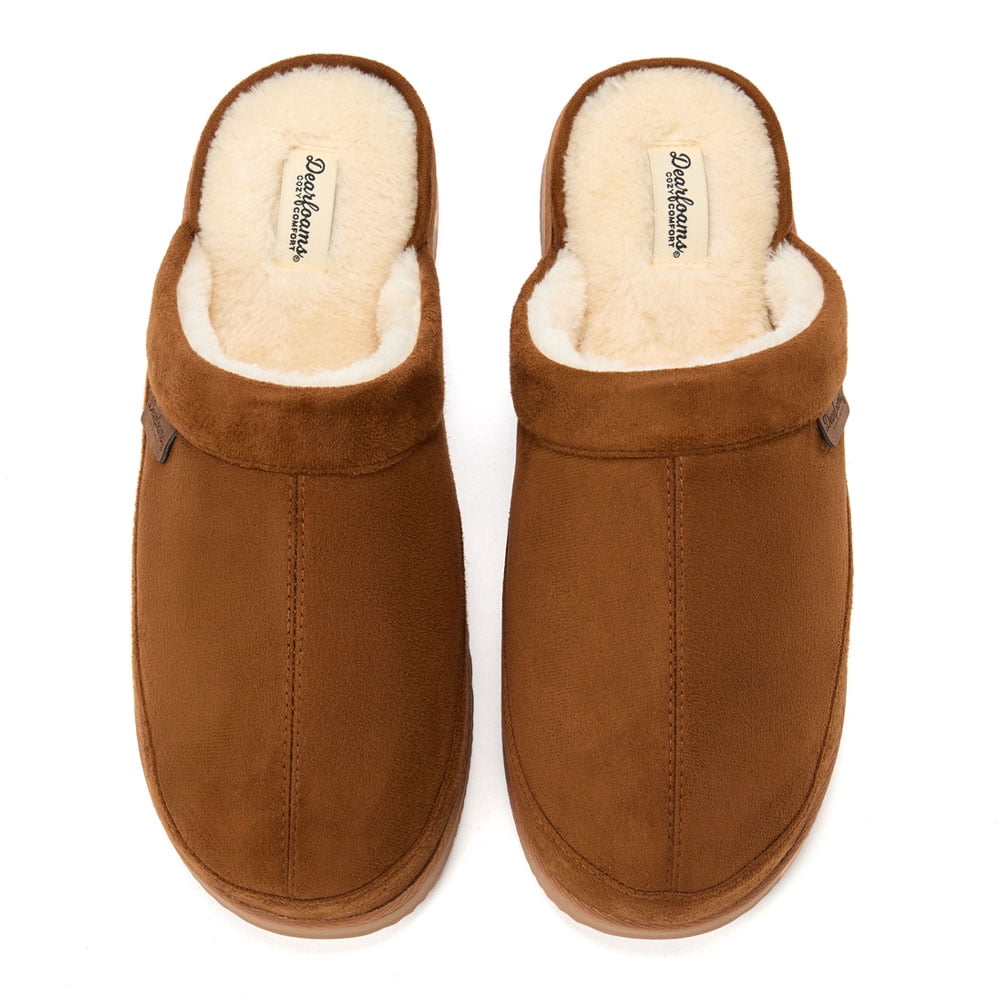 Dearfoams Cozy Comfort Men's Joseph Scuff Slippers
