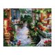 thumbnail image 4 of Kits de Punto de Cruz Estampados perfecl Tela de 14 Hermosos Patrones Adornos Pintura de Paisaje, 4 of 8