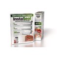 thumbnail image 1 of InstaSeal Clear BPA-Free 2 Rolls and 30 Pre Cut Vacuum Sealer Bags PA+PE Food Storage Freezer Safe, 1 of 6