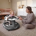 thumbnail image 4 of AILEEKISS 5-in-1 Musical Baby Walker with Wheels, Foldable Baby Walker for Boys Girls, Grey, 4 of 10