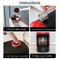 thumbnail image 3 of Café Réutilisable, Filtre à Café, Acier Inoxydable Longue Durée de Vie Réutilisable Durable Simple à Utiliser pour les Machines à Café de Cuisine, 3 of 8