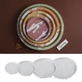 thumbnail image 3 of SPRING Moule Rond en Silicone Plateau de Ciment de Plâtre DIY Moule de Base de Pot de Fleurs Moule en Résine Époxy Décoration Maison Plateau de Rangement de Bureau Style Béton 2, 3 of 8