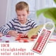 thumbnail image 1 of Xihbxyly Calculadora Solar Multifuncional con Regla, Pantalla Grande, Diseño Mini Portátil, Función de Lupa, Herramienta Práctica de Estudio, Energía Solar, Tamaño 12,7 X 4,3 Cm, 1 of 5