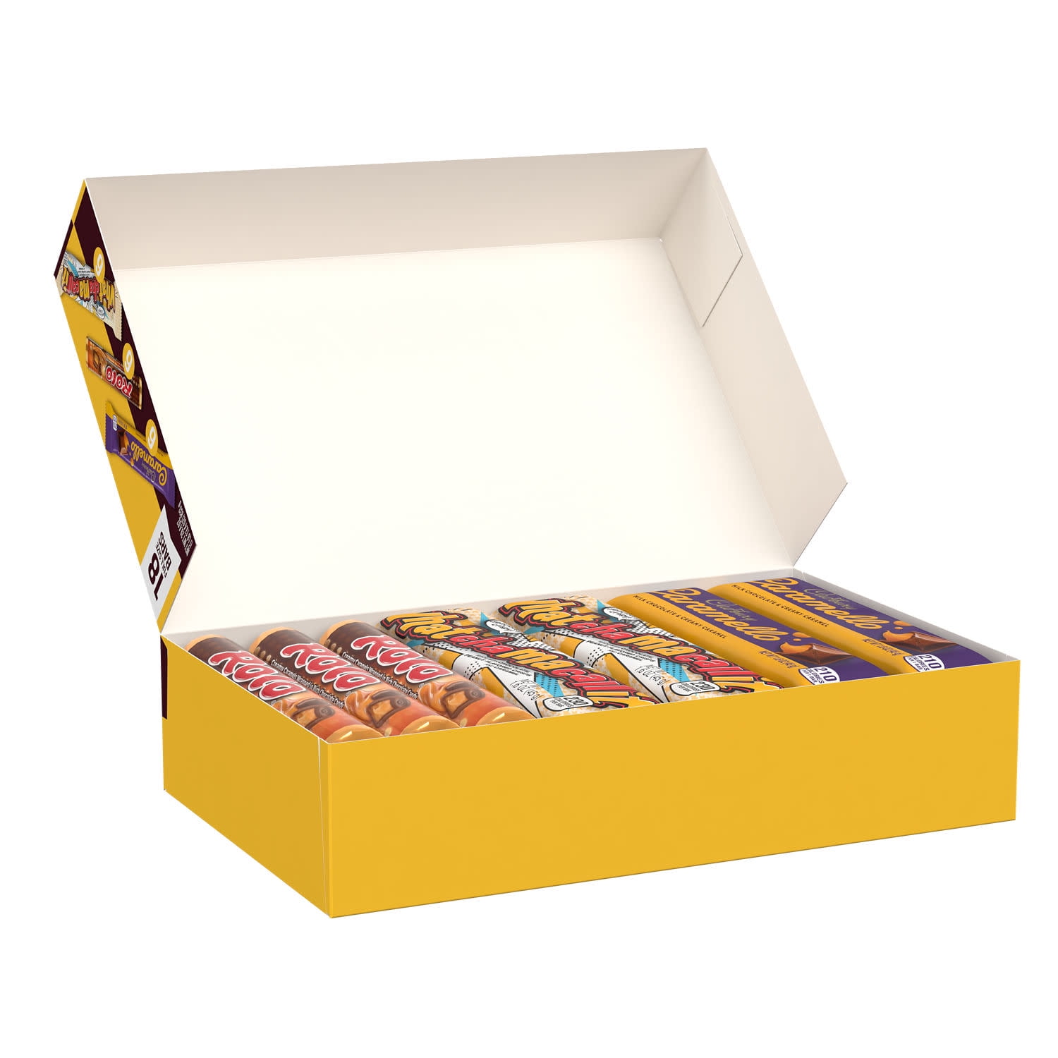 Hershey Assorted Caramel Candy, Box 29.4 oz, 18 Pieces