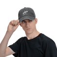 thumbnail image 4 of Dude Perfect Baseball Cap, Vintage Washed Cotton Baseball Cap For Men And Women, Adjustable Low Profile Dad Hat, Unstructured Plain Classic Golf Cap, 4 of 8