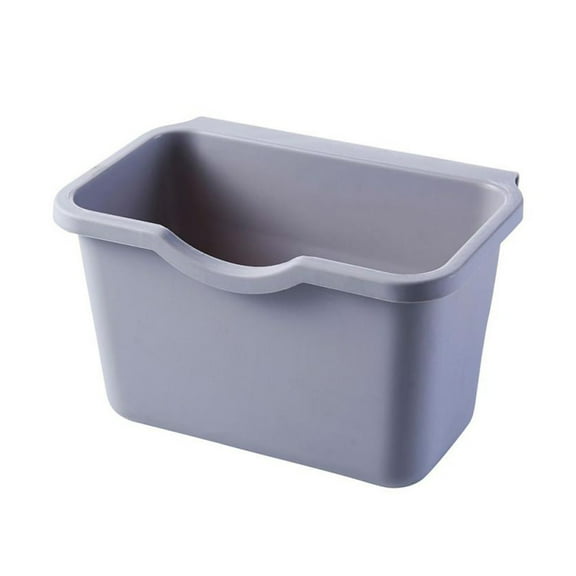 COOLHOOD Kitchen Compost Bin for Counter Top or Under Sink Hanging Small Trash Can for Cupboard/Bathroom/Bedroom/Office/Camping