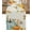 Beige, variant on Table Runner 60 Inches Long for Kitchen Dining, Orange Blue Pumpkin Fall Dresser Scarf Farmhouse, Dining Table Decorations for Wedding/Parties, Thanksgiving Eucalyptus Leaves Autumn 13 x 60 In