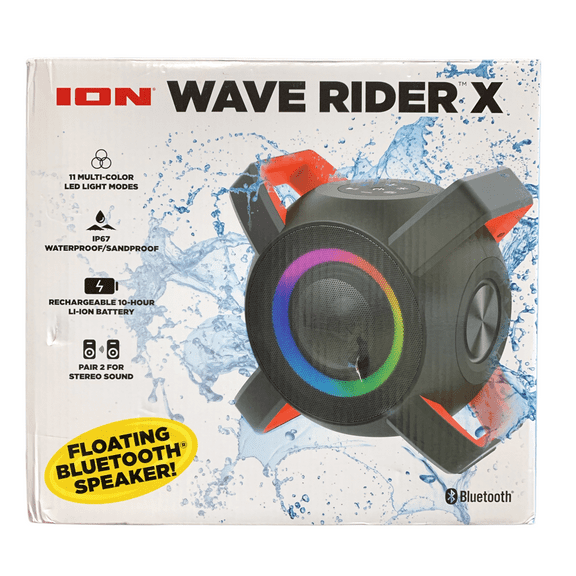 ION Audio Wave Rider X - Floating Bluetooth Speaker