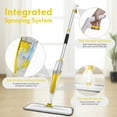 thumbnail image 4 of BIMZUC Spray Mop for Floor Cleaning Wet, with 14 oz Refillable Bottle and 3 Washable Microfiber Pads, 4 of 5
