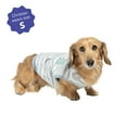 thumbnail image 3 of Oodles Good Dog Bubble Hem Hoodie, Green, Large, 3 of 12