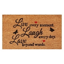 Calloway Mills Live Every Moment Outdoor Doormat