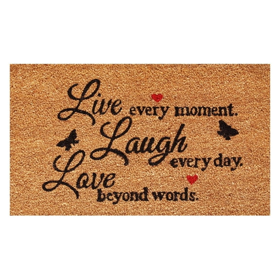 Calloway Mills Live Every Moment Outdoor Doormat