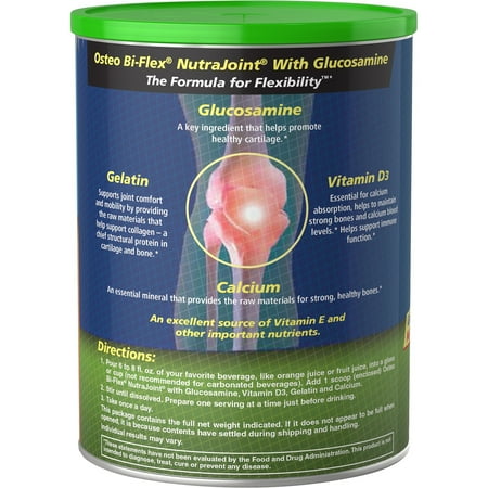 Osteo Bi-Flex: Nutrajoint Drink Mix Dietary Supplement, 13.86 Oz