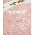 thumbnail image 5 of Granjero Gordo Alfombra ultra suave para sala de estar, dormitorio, alfombra antideslizante, alfombra para piso, alfombra de cocina, 17,71 x 49,21 pulgadas (rosa), 5 of 5