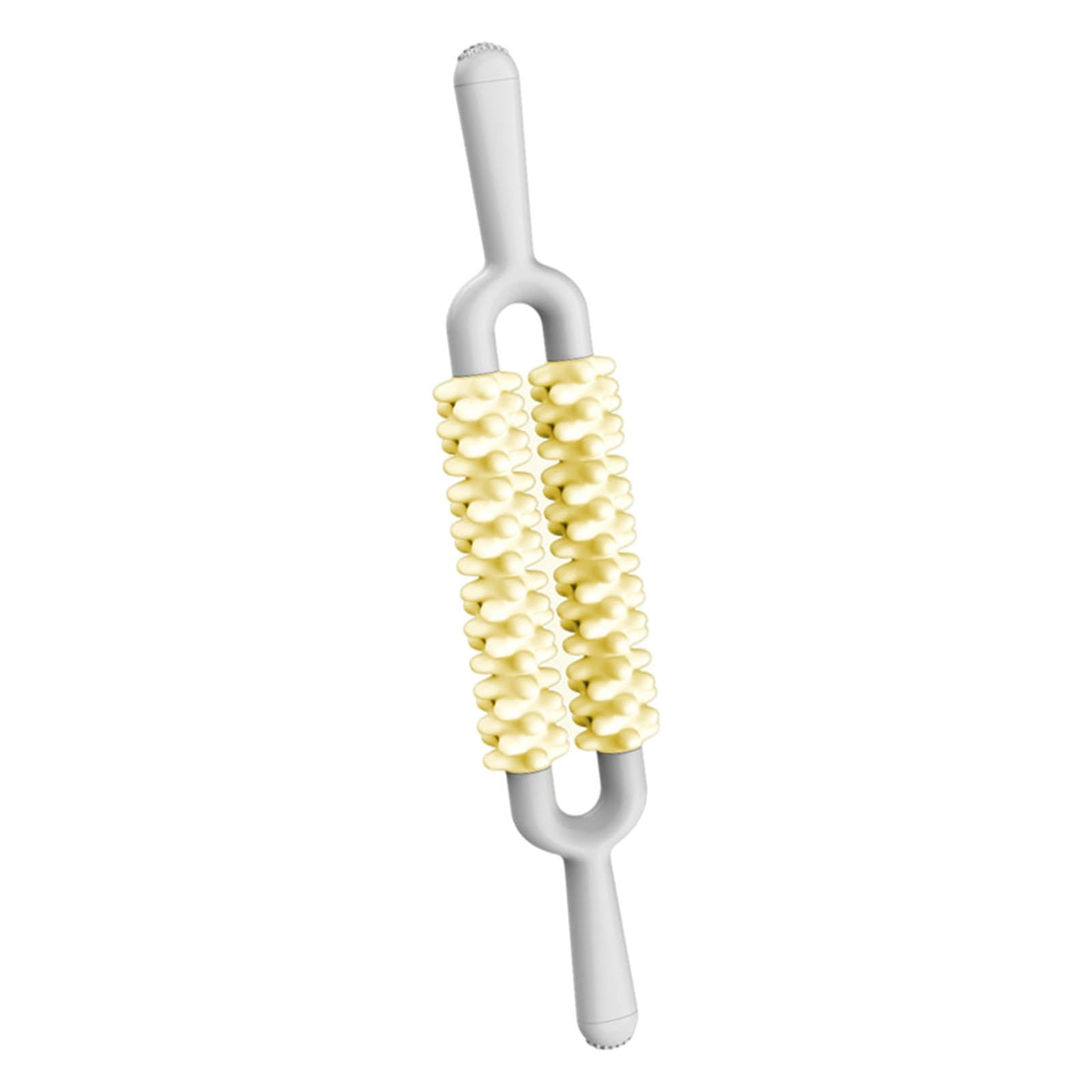 Massage Roller Stick Equipment Yoga Column for Workout, Exercise and Running Yellow
