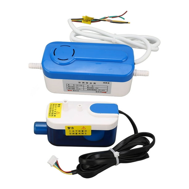 Bomba de Condensado Automática, AC110 a 240V 24L/H Bomba de Eliminación de Condensado HAVC