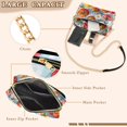 thumbnail image 3 of FORMRS Women Crossbody Purse with Chain Strap Vegan Leather Shoulder Handbag, Watercolor Tomatoes, 3 of 7
