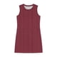 thumbnail image 5 of Vestido Casual Tops para las Mujeres Impresión Casual Cómodo sin Mangas Cuello Redondo Vestido sin Mangas Sólido para las Mujeres, 5 of 6
