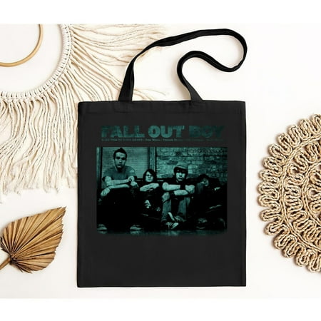 vintage FALL OUT BOY Take This Tote Bag-TH21416