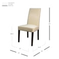 thumbnail image 3 of Hartford Parson Dining Chair With Wenge Brown Legs (Set of 2), Multiple Colors, 3 of 3
