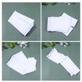 thumbnail image 4 of Mangas de brazo de enfriamiento de 3 pares Protector solar unisex Protector de bloque UV Cubierta de brazo de enfriador Mangas largas para acampar Montañismo Conducción - Tamaño L (Blanco), 4 of 5