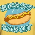 thumbnail image 3 of CafePress - Sun's Out Buns Out Light T Shirt - Men's Classic Graphic T-Shirt, 3 of 4