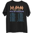 thumbnail image 2 of Def Leppard T-Shirt Imprimé au Dos Hysteria '88 pour Adulte, 2 of 2