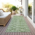 thumbnail image 6 of Addison Rugs Chantille Indoor/Outdoor Transitional Circles Green Washable Runner Rug, 2'3" x 7'6", 6 of 6