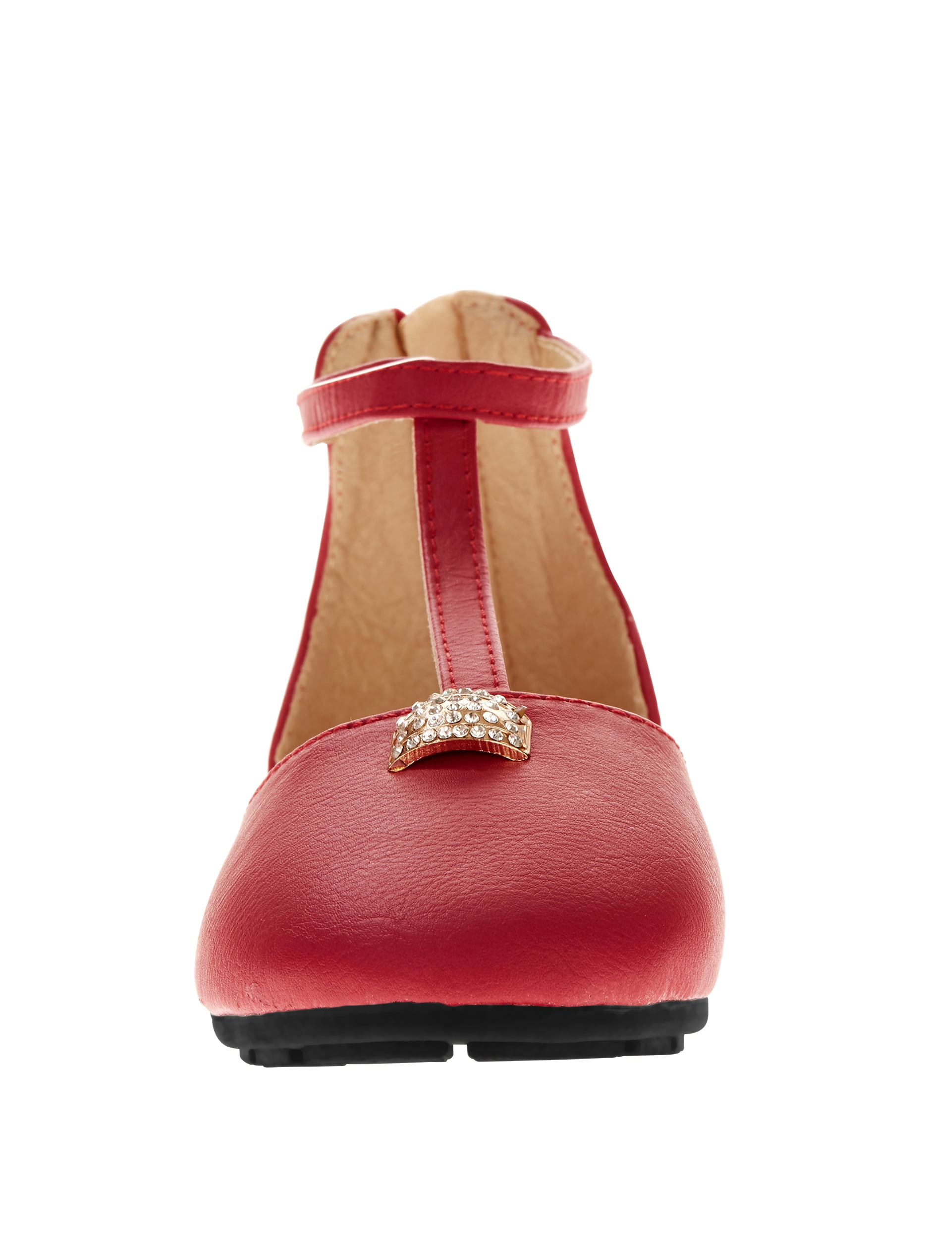Victoria K Women's T-Strap Ballet Flats