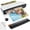 White, variant on Laminater Machine, 9 Inch Thermal Laminater Machine, 4 in 1 Personal Desktop Cold Laminator with Paper Cutter, Corner Rounder and 15 pcs Laminating Pouches, for Office School, Business, Home Use