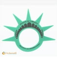 thumbnail image 2 of Fun Statue of Liberty Costume Hat Crown Visor (MADE in USA) for Costumes and New York City Theme Parties, 2 of 2
