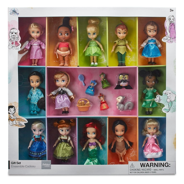 Disney Store Animators' Collection Mini Doll Gift Set 5'' Ariel