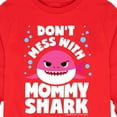thumbnail image 3 of Baby Shark - Don't Mess With Mama Shark - Toddler And Youth Long Sleeve Graphic T-Shirt, 3 of 6