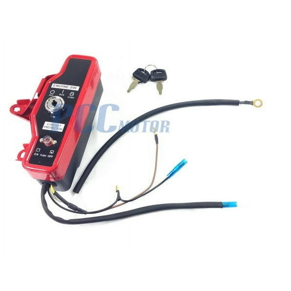 Ignition Key Switch w/ Keys GX160 5.5HP GX200 6.5HP Gas Engine KS36