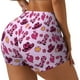 thumbnail image 1 of Fotbe Retro Cowgirl Shorts Sin Costuras – Shorts Deportivos de Cintura Alta para Mujer, Elásticos para Gimnasio, Yoga, Running o Ciclismo-Small, 1 of 8