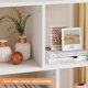 thumbnail image 4 of 62.87-pulgada four-tier gold estante grande metal frame almacenamiento gabinete con cajones y doors, 4 of 7