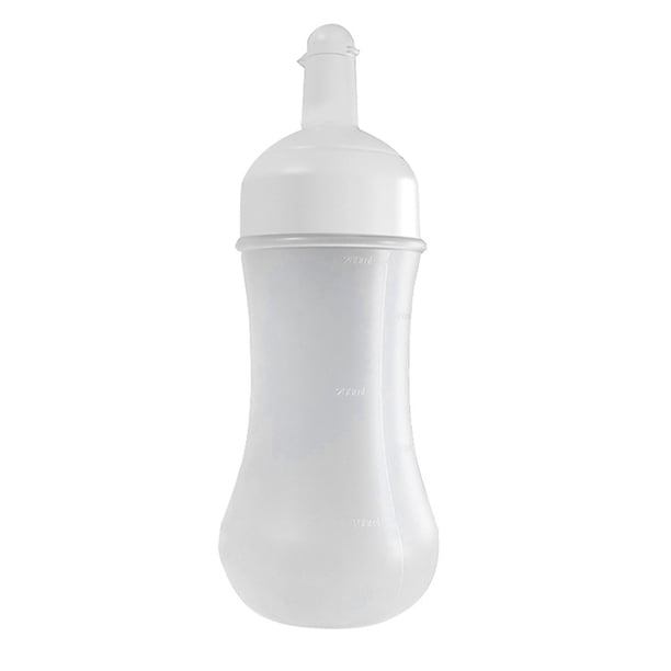 Billuyoard Botella de salsa de 350ML, exprimidor de mermelada, dispensador de condimentos, boquilla de Clip, botella de almacenamiento vacía de plástico, Cocina y Comedor Blanco Billuyoard HA004739-02