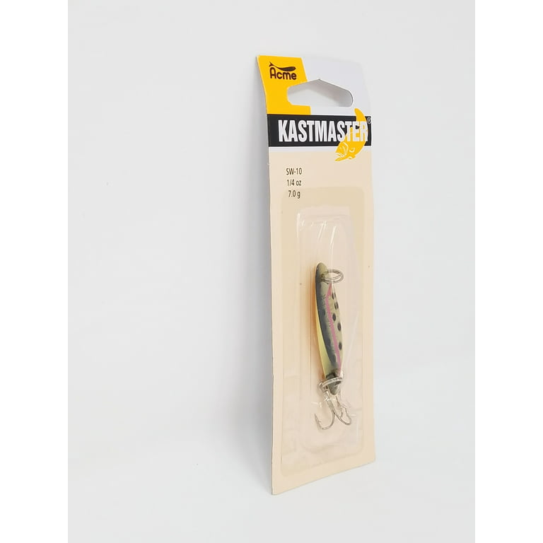 Acme Tackle Kastmaster Fishing Lure Spoon Cutthroat Trout 1/4 oz.  Multi-Colored