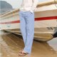 thumbnail image 4 of Pantalones deportivos holgados de hip hop para hombre - Algodón y lino, transpirables - Para todas las estaciones, cuatro bolsillos - Informales/playa/deporte - Tallas del Reino Unido/UE/EE. UU., l, 4 of 6