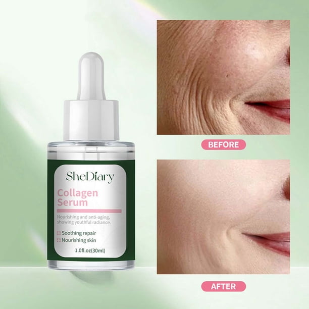 Fiudx Líquido Hidratante, Suero Facial Hidratante, Elixir para Elasticidad de La Piel, Gotas Antiarrugas, Rutina de Cuidado Diario, Todo Tipo de Piel, 30 Ml, Apto para Viajes