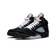 thumbnail image 2 of Jordan MENS Air Jordan 5 Retro OG "Black Metallic Reimagined" HF3975 001 from Stadium Goods, 2 of 8
