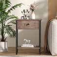 thumbnail image 2 of VECELO Modern Nightstand, Set of 2, Gray, 2 of 10