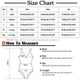 thumbnail image 3 of Womens One Piece Swimsuits Shirred Tummy Control Bathing Suits Halter Front Twist Color Block Monokinis Swimwear, 3 of 6