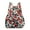 Morning glory, variant on Women Boho Floral Print Drawstring Backpack Foldable Sports Bag Lightweight Large Capacity Tote Nylon Gym Sackpack